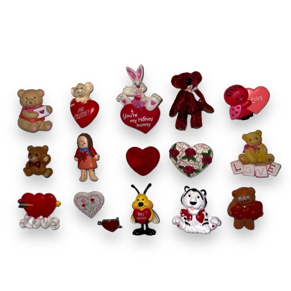 VTG Valentine’s Day Brooches/Pins
